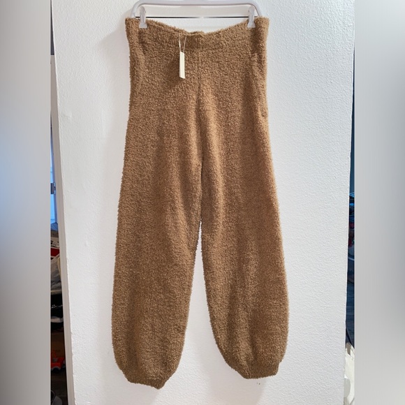Cozy Brown Knit Pants & Top Set - Picture 3 of 7